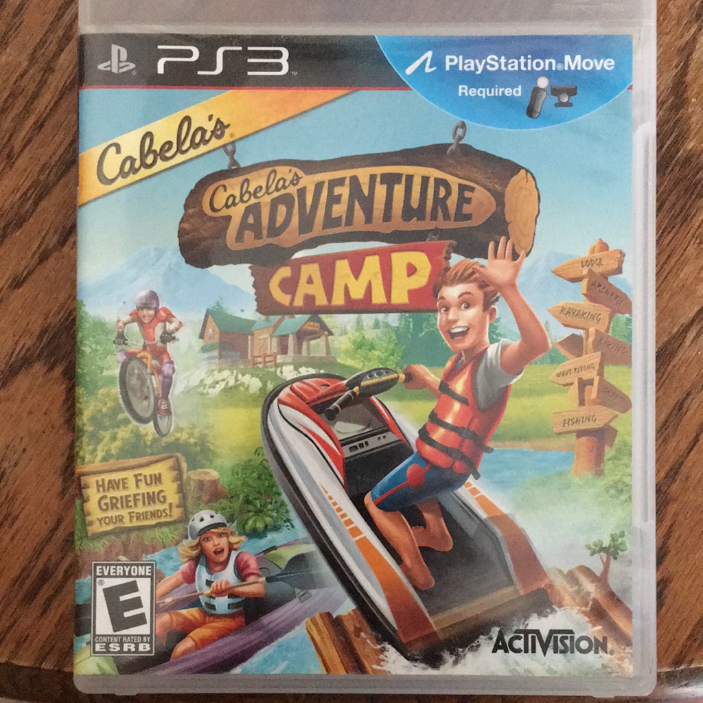 Playstation 3 Cabelas Adventure Camp Game